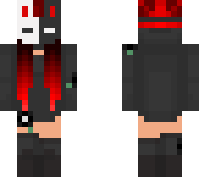 masked girl (human form)