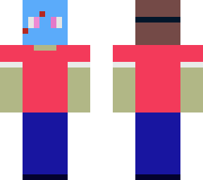 masked glitch trap follower male