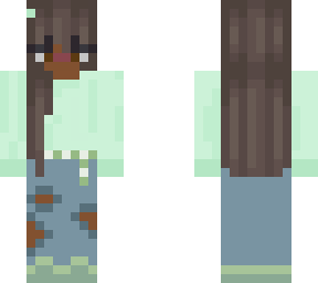 mint green outfit