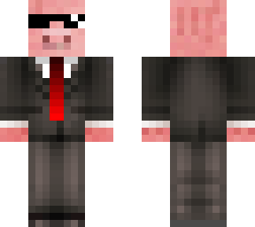 pig in a suit