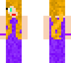 purple party girl