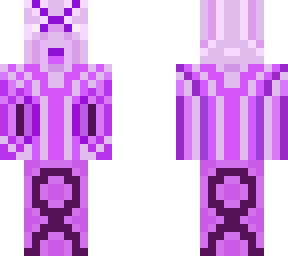 purple x head