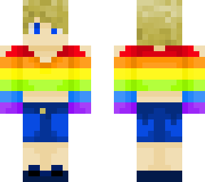 rainbow crop top