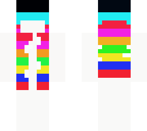 rainbow hair base