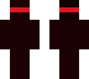 the dark red man