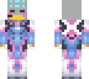 zenyatta with dva suit