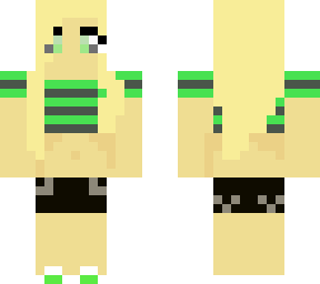 a girl who likes  green