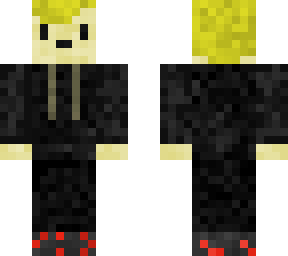 black hoodie