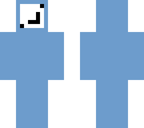 blue character man