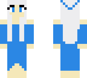 blue girl