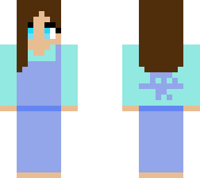 blue girl