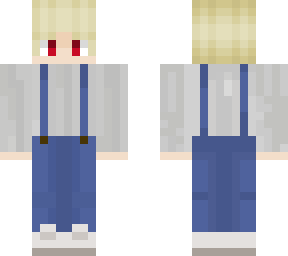 boy in dungaree