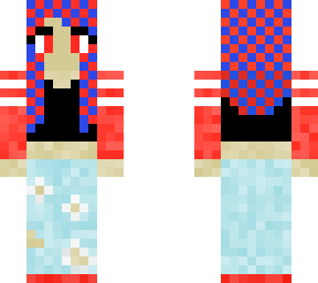 checkered girl