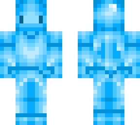 chibi blue steve