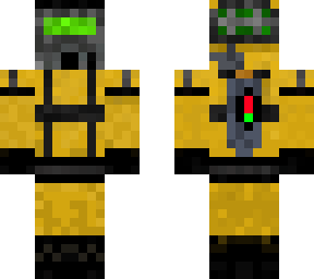 clean robot cyborg hazmat