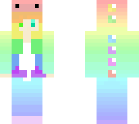 cute rainbow dino