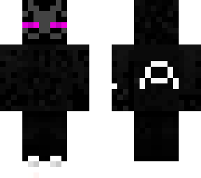 enderman with hoodie