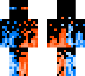 flames of blue