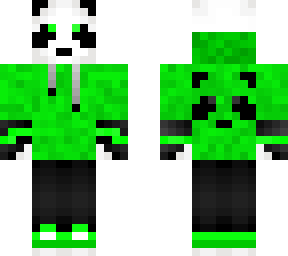 green panda