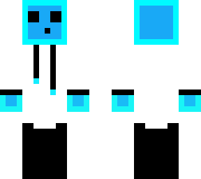 ice slime in white hoodie