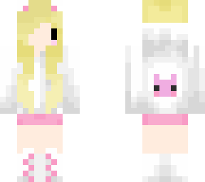 kawaii hoodie chibi girl