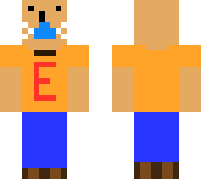 kid named e with a mask