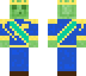 King Slime Minecraft Skin