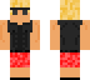 muscle man with glasess
