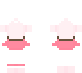 pink dress . ob