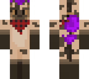 purple maned hyena