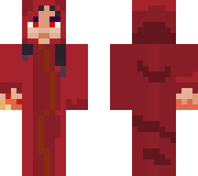red robed figure