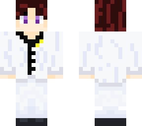 redhead man white suit