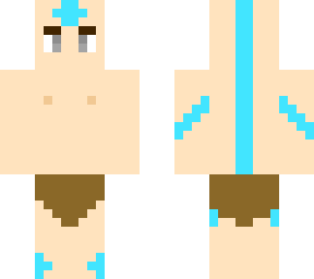 swiming aang avatar