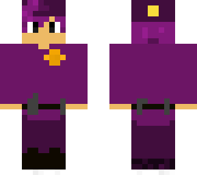 the purple guy