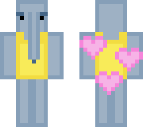 anteater with hearts