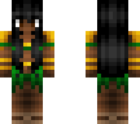 aztec jungle tribe - female 2