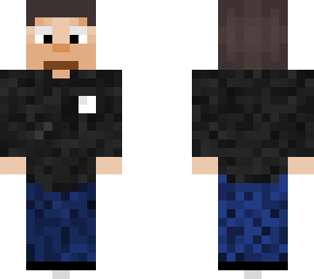 black sweater man