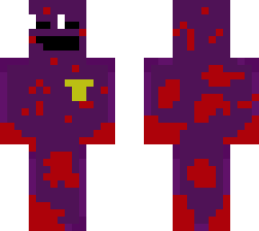 bloody purple guy