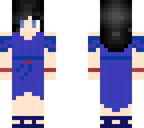 blue dress recoleration of that cupcake girls skin