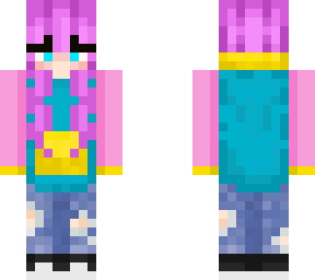 colorful girl