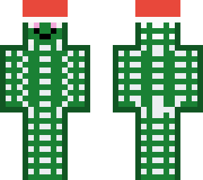 derpy cactus with santa hat