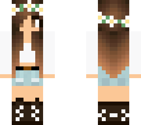 edited: lena- we the wave blue shirt and jean (shorts)