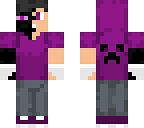 ender guy purple with hoodie tiver skin