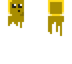 floating golden slime