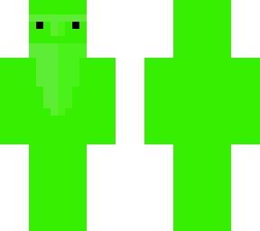 grumpy green thing