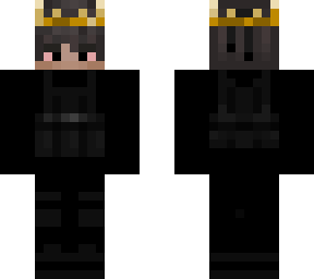 high black vest w crown