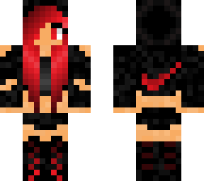 nike red girl
