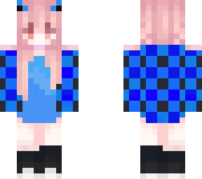 pink and blue