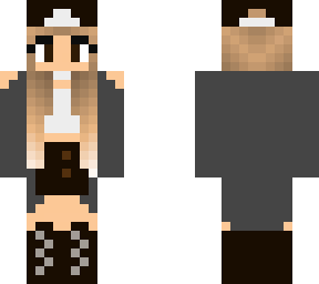 punky hat girl