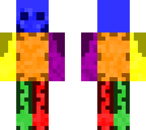 rainbow body parts